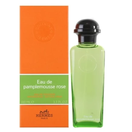 Женский одеколон Hermes Pamplemousse Rose, зеленый