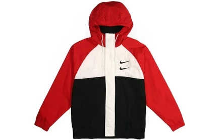 Куртка Nike Sportswear Swoosh Hoody Woven, красная