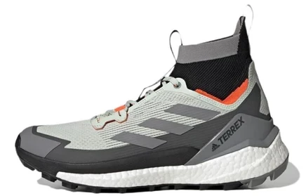 Мужские ботинки Adidas Terrex Free Hiker 2, серо-черные