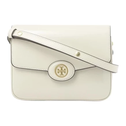 Женская сумка Tory Burch Robinson из лаковой кожи, желтая