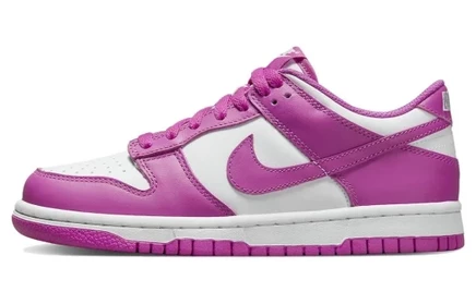 Кроссовки для девочек Nike Dunk Low, фуксия