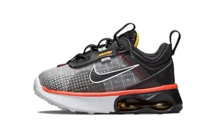 Кроссовки Nike Air Max 2021 для малышей, серо-черно-желтые