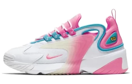 Женские кроссовки Nike Zoom 2K, бело-розовые