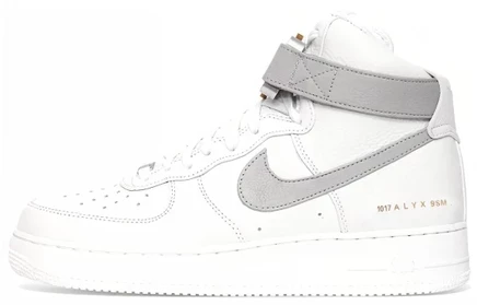 Мужские кроссовки Nike Air Force 1 High Alyx, бело-серые