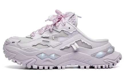 Женские мюли FILA Fusion Bianco, фиолетовые