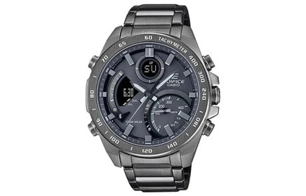 Мужские часы Casio Edifice ECB-900MDC-1A, серые