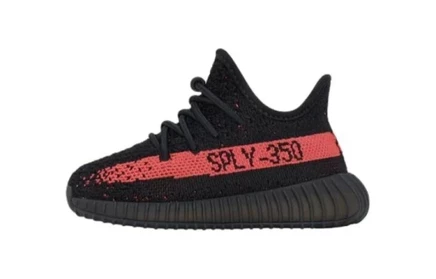 Детские кеды adidas Yeezy 350 V2, красные