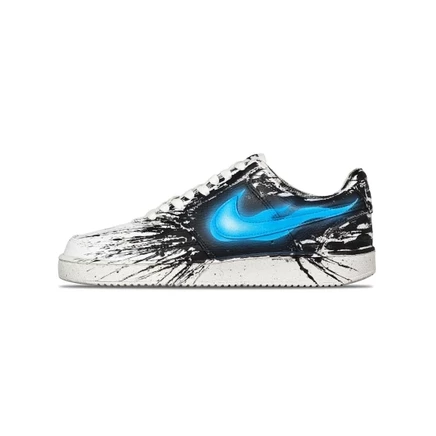Мужские кеды Nike Court Vision, черно-бело-синие