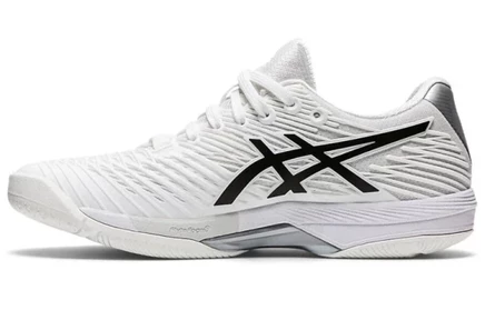 Женские кроссовки ASICS Solution Speed FF 2, бело-черные