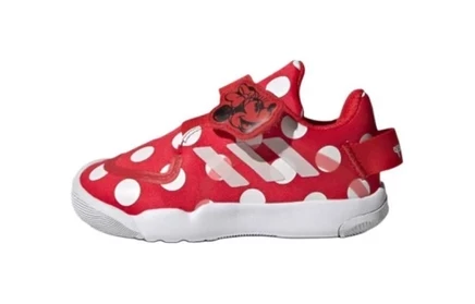 Кеды для малышей Disney x Adidas Minnie I, красно-белые