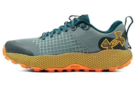 Мужские кроссовки Under Armour Hovr Ridge, зелено-оранжевые