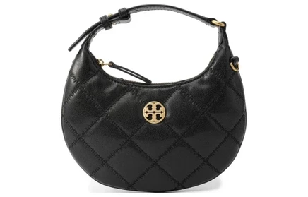 Женская сумка Tory Burch TB-Willa через плечо, чёрная