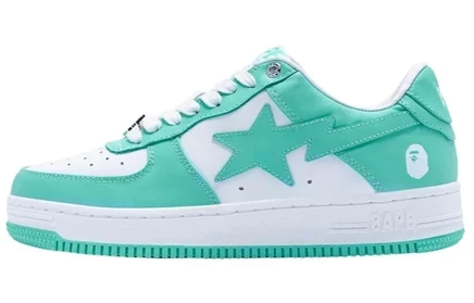 Женские кеды A Bathing Ape BAPE STA, зеленые