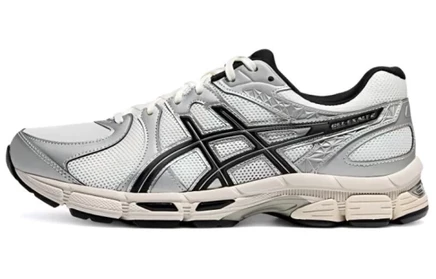 Мужские кроссовки ASICS GEL EXALT2, бело-серо-черные