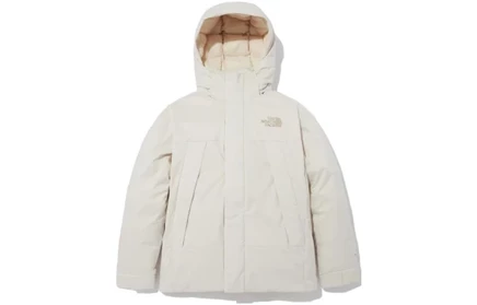 Мужской пуховик The North Face, белый