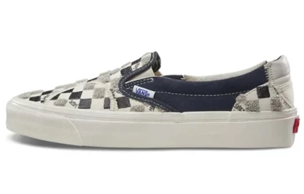 Женские кеды Vans Classic Slip-On Bricolage, черные