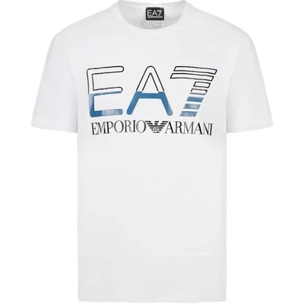 Мужская футболка Emporio Armani EA7, белая