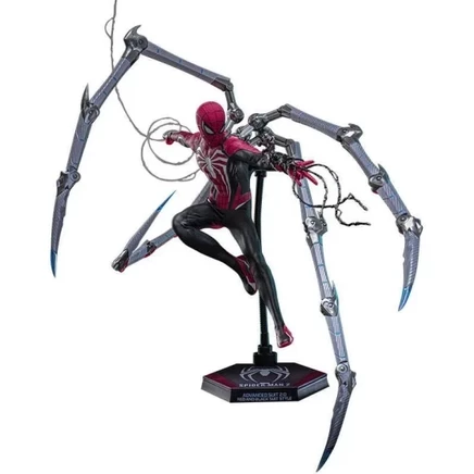 Фигурка Hot Toys Питер Паркер 2.0, 30 см, красно-черная