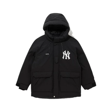 Унисекс пуховик New Era FW25 MLB 2L, черный