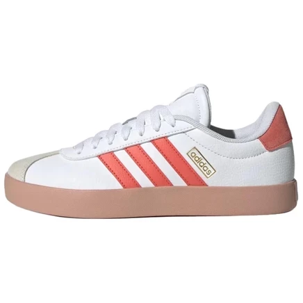 Женские кеды Adidas VL Court 3.0, бело-красные