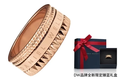 Унисекс-кольцо Daniel Wellington, розовое