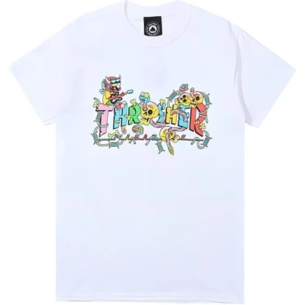 Футболка Thrasher унисекс, белая