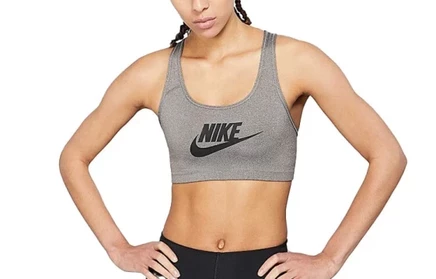 Женская спортивная майка Nike, угольно-серая