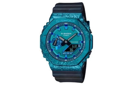Мужские часы Casio GM-2140GEM-2A, 44,4 мм, синие