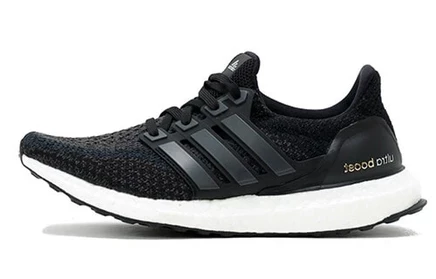 Мужские кроссовки Adidas Ultra Boost 2.0, черно-белые