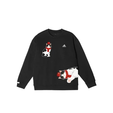 Унисекс свитшот Adidas LABEL, черный