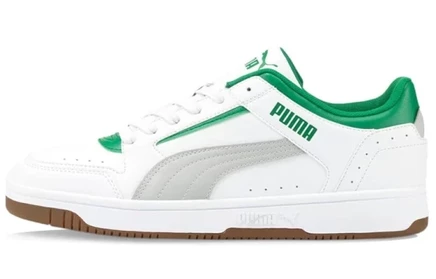 Кроссовки Puma Rebound Joy Low, бело-зеленые