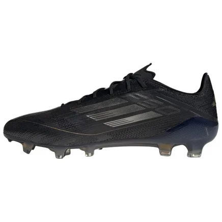Футбольные кроссовки Adidas F50 Elite FG, черно-серые