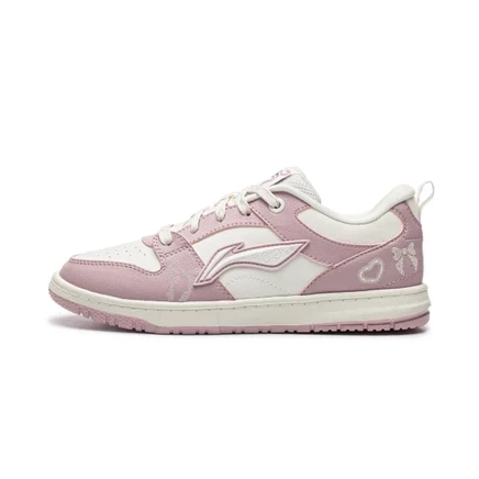 Женские кеды Li-Ning Tianji LITE, бело-розовые