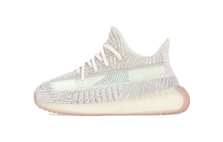 Детские кроссовки adidas Yeezy Boost 350 V2, цитриновые