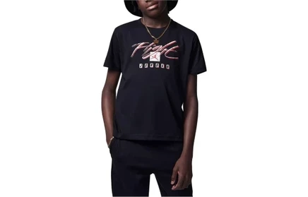 Детская футболка Jordan Flight Essential, черная
