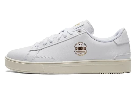 Мужские кеды Puma Serve Pro 1948, бело-золотистые