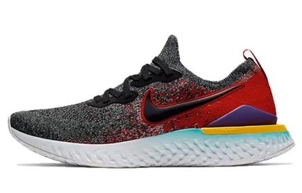 Кроссовки Nike Epic React Flyknit 2, черно-красные