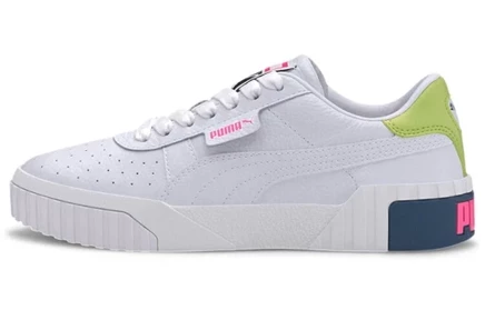 Женские кроссовки Puma Cali, бело-розовые