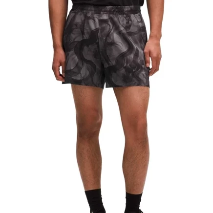 Мужские шорты Lululemon Pace Breaker 5″, серо-бежевые