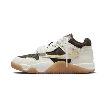 Детские кеды Jordan Jumpman Jack TR, коричнево-белые