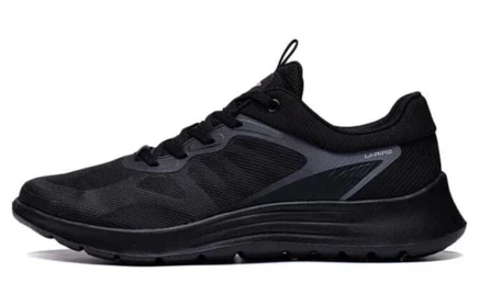 Мужские беговые кроссовки Li-Ning Feather, черные