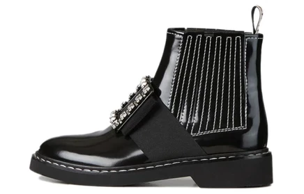 Женские челси Roger Vivier Viv' Rangers, черные