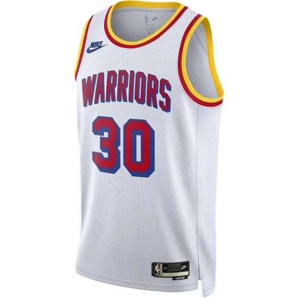 Мужская баскетбольная майка Nike Warriors Curry, белая