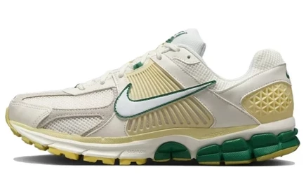 Мужские кроссовки Nike Zoom Vomero 5, бежево-желто-зеленые