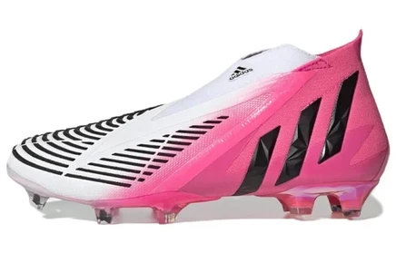 Мужские футбольные бутсы Adidas Predator Edge LZ+, розовые