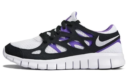 Мужские кроссовки Nike Free Run 2.0, черно-фиолетовые