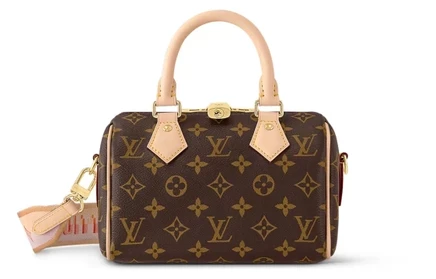 Сумка Louis Vuitton Speedy 20, розово-оранжевая