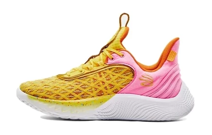 Кроссовки для девочек Under Armour Curry 9, желтые