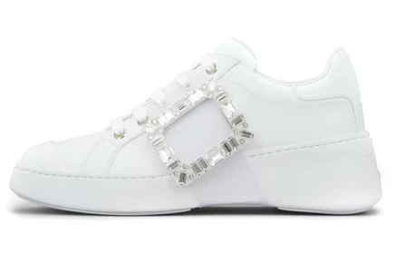 Женские кроссовки Roger Vivier Viv' Skate Strass
