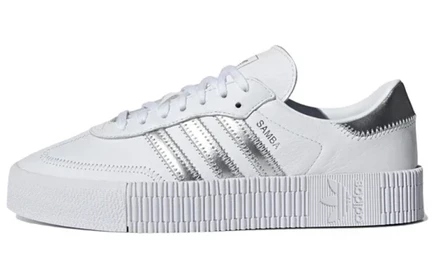 Женские кроссовки adidas Sambarose, Cloud White Silver